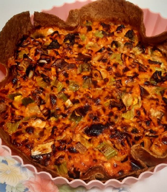 Foto principal de Falsa quiche integral en airfryer