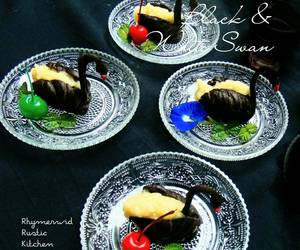 Resep Mudah Black  White Swan Kue Sus Bentuk Angsa Hari Ini