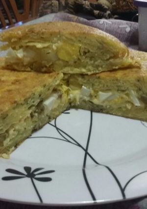 Una foto de Tortilla rellena