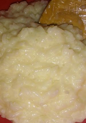 Una foto de Arroz cremoso