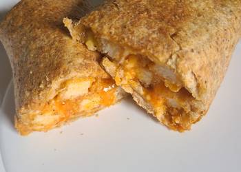 Popular Recipe Air fried crispy buffalo cheesy chicken wrap Very Delicious Popular Recipe Air fried crispy buffalo cheesy chicken wrap Very Delicious