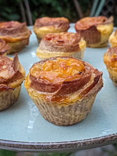 Una foto de Muffins de quesos