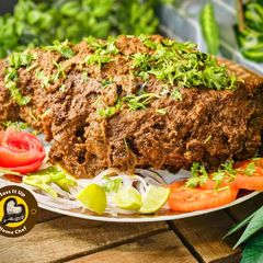 A picture of Authentic Mutton Raan Musallam No Oven No Steam Recipe.