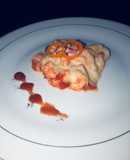 Camarones con queso