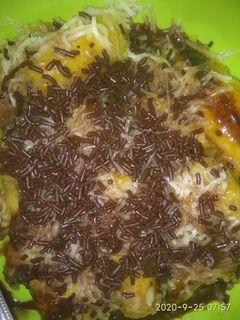 Foto resep Pisang bakar coklat keju