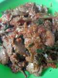 Sambel jengkol pedas