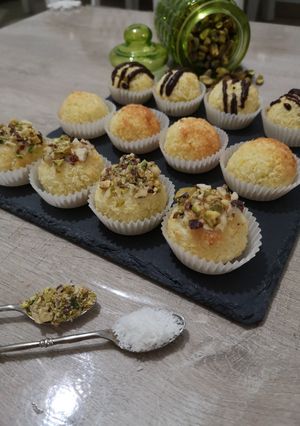 Une photo de Boules noix de coco