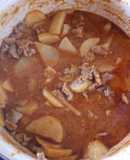 Bistec de res con papas
