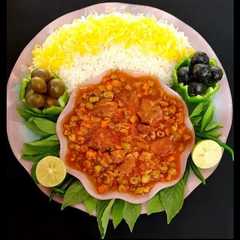 خورشت لوبیا سبز با هویج-レシピのメイン写真