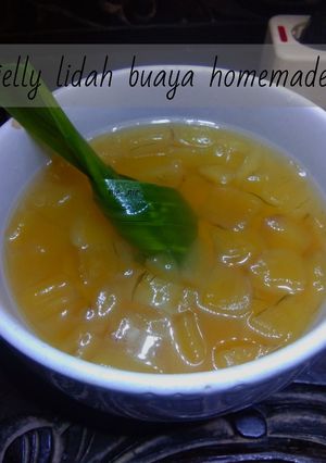 Foto resep Jelly lidah buaya homemade