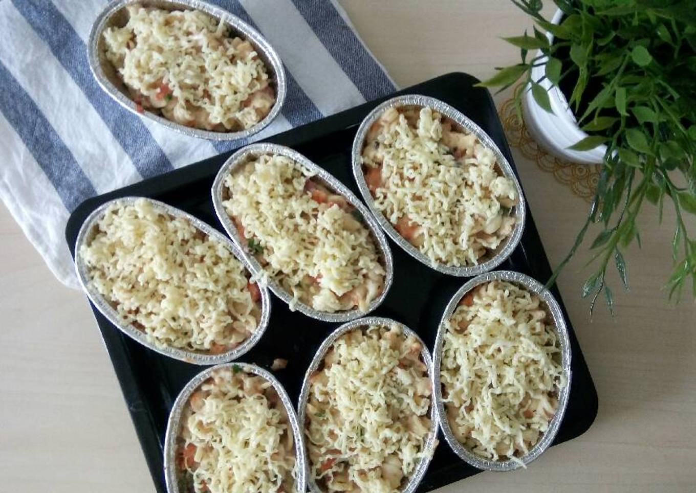Baked Macaroni Schotel simple