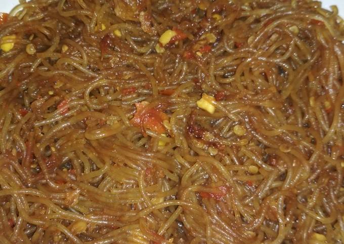 Bihun Goreng Pedas Bumbu Seblak