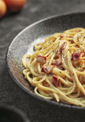 Foto resep Creamy Spaghetti Carbonara