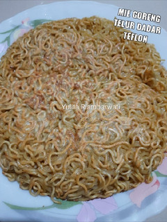 Foto resep 251. Mie Goreng Telur Dadar Teflon