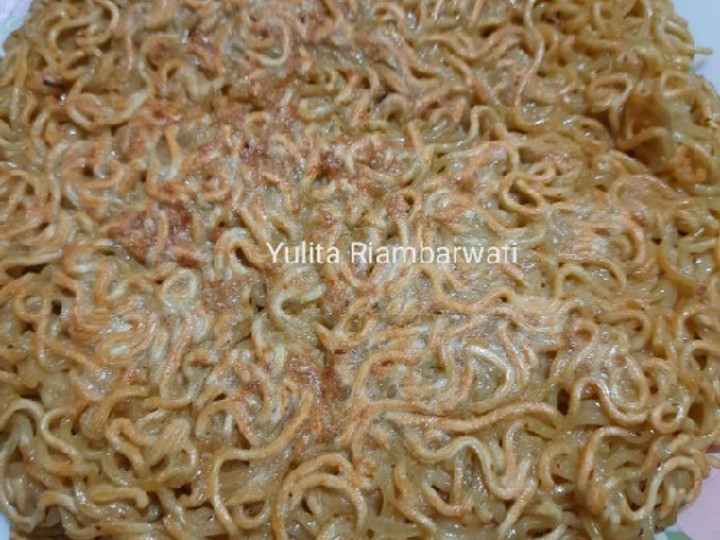 Bagaimana Menyiapkan 251. Mie Goreng Telur Dadar Teflon, Menggugah Selera