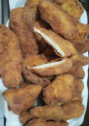 Omlós rántott csirkemellfilé recept fotója