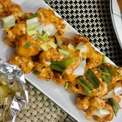 A picture of Dynamite Prawns.