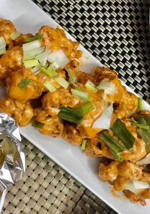 A picture of Dynamite Prawns.