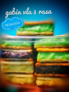 Foto resep Gabin vla susu 3 rasa