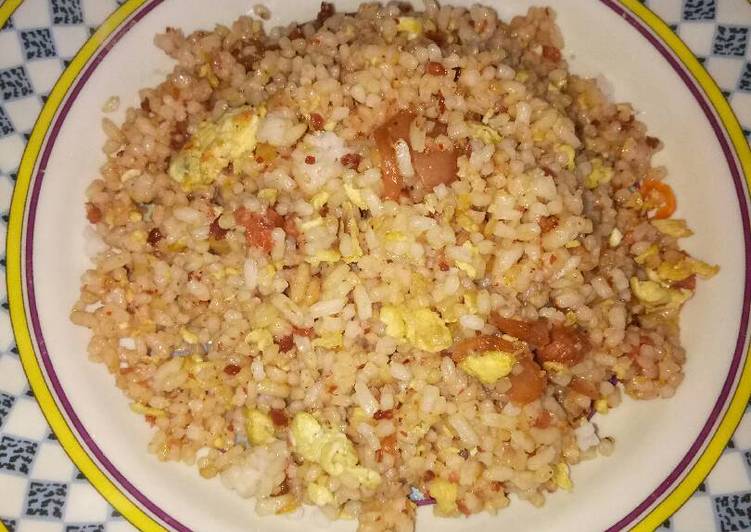 Resep: AppetizingNasi goreng sosis dan kornet