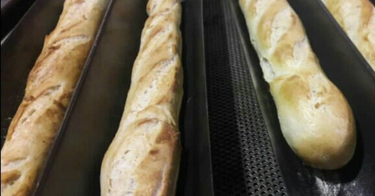 Baguette Receta de Anthony Gourmet- Cookpad