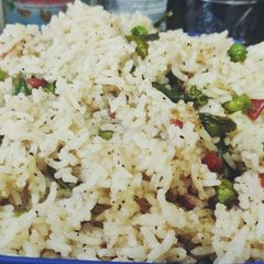 A picture of Yakhni Veg Pulao.