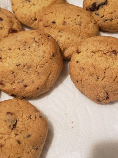 A picture of Delicious Keto Choc Chip Cookies.