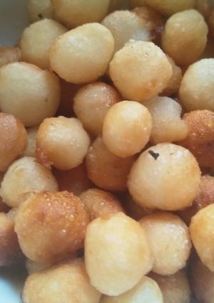 Hình của món Bánh nếp da cá.