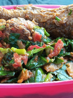A picture of Spinach stew.