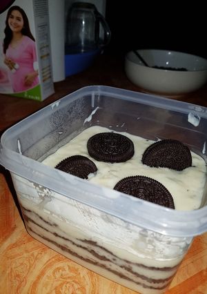 Foto resep Oreo cheseecake simpel