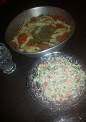 صورة لوصفة كباب بالصينيه