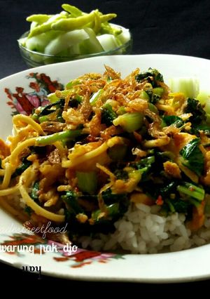 Foto resep Nasi Sayur a la  warung Pak Djo Surabaya  #pr_homemadestreetfood