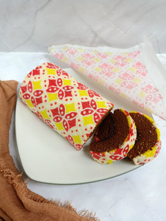 Foto resep Bolu Gulung Kukus Batik