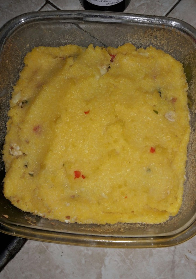 Una foto de Pastel de Polenta