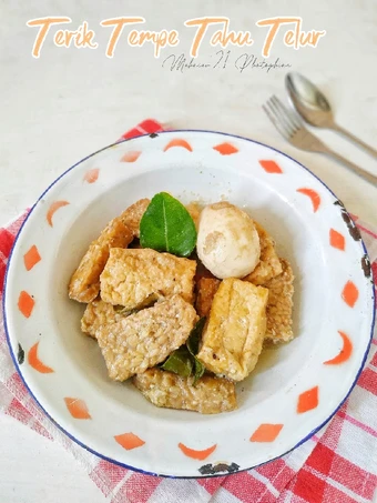 Cara Gampang Membuat Resep Terik Tempe Tahu Telur yang  Bikin Ketagihan Anti Ribet, Bisa Manjain Lidah