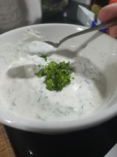 Una foto de Salsa kebab