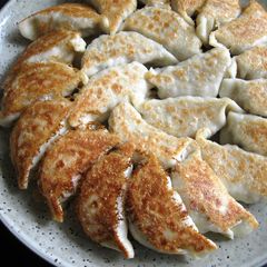A picture of Vegan Tofu Gyoza.