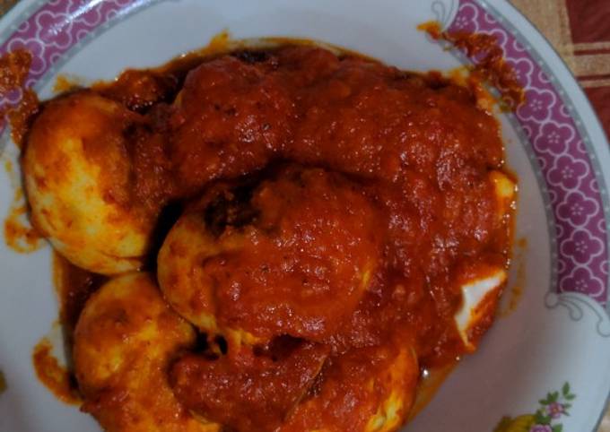 Anti Ribet, Membuat Balado telur pedas manis Untuk Pemula