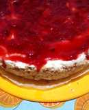 Cheesecake de frutilla sin horno
