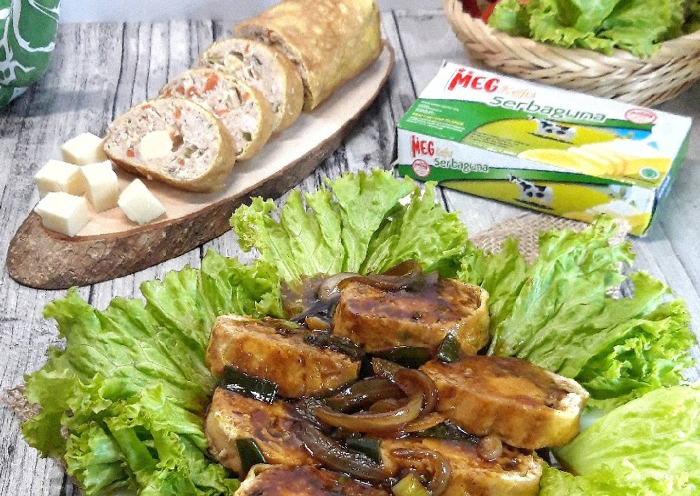 Semur rolade ayam keju