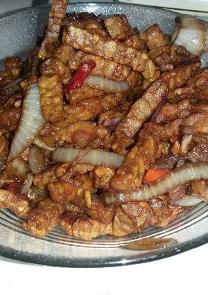 Foto resep Tempe kecap pedas