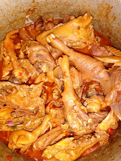 A picture of Chicken pepper Soup.