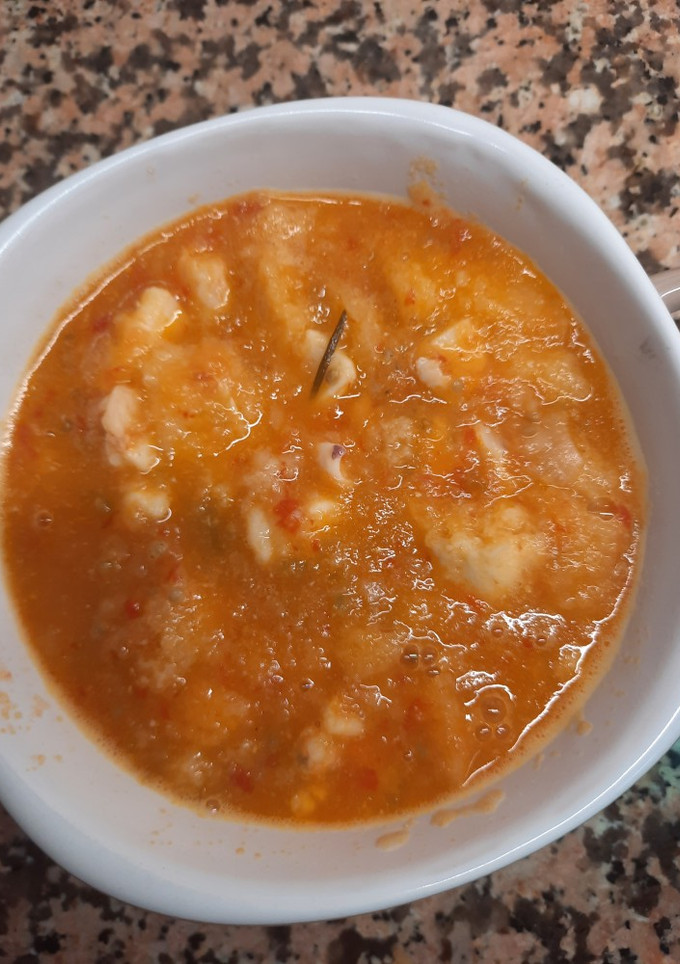 Una foto de Sopa de tomate 🍅