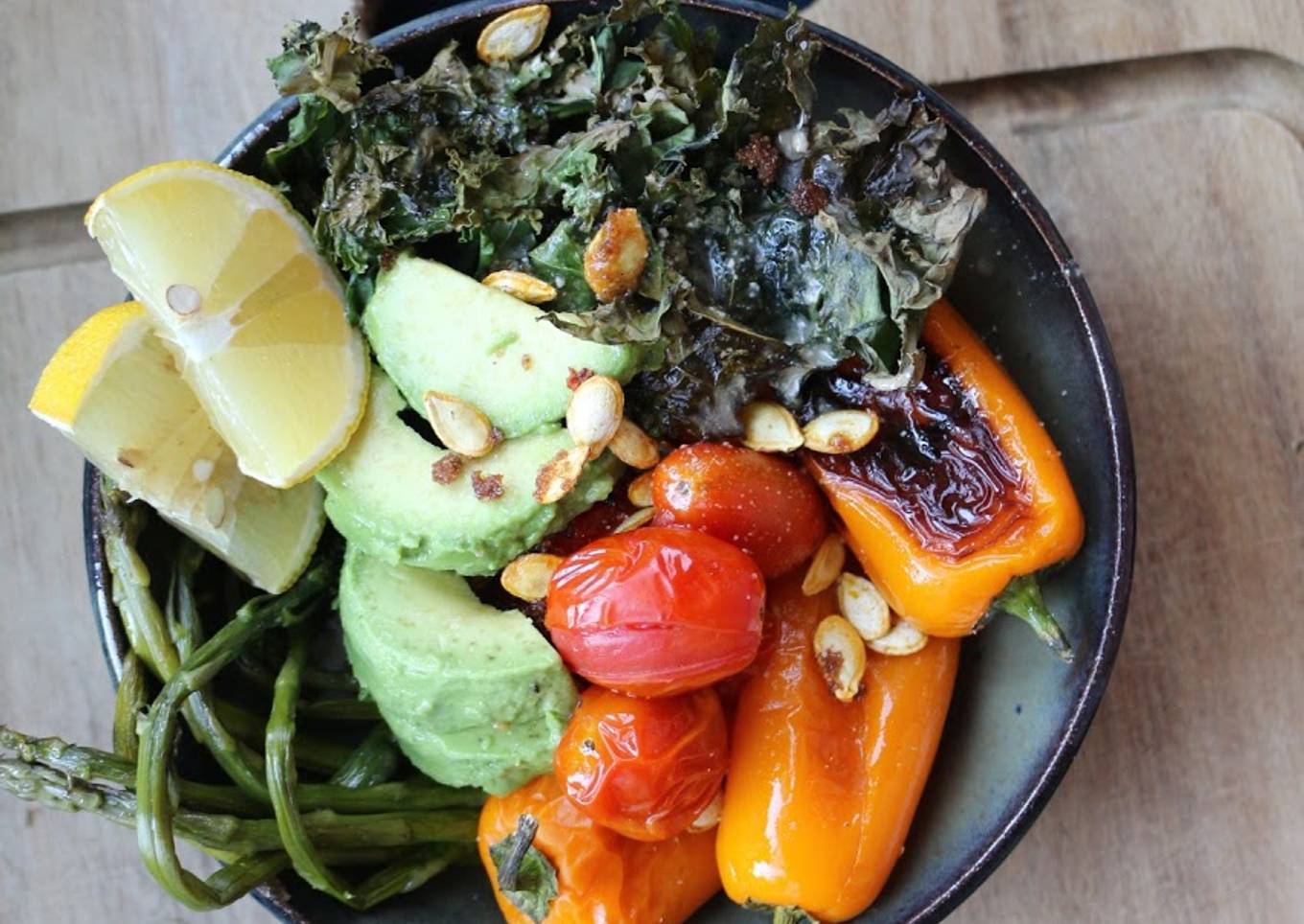 Roasted Veggies Buddha Bowl