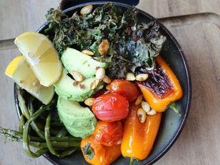 Roasted Veggies Buddha Bowl