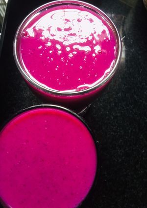 A picture of Jamun juice.