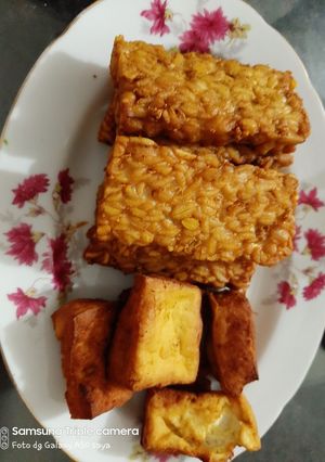 Foto resep Tahu Tempe Bumbu Kuning