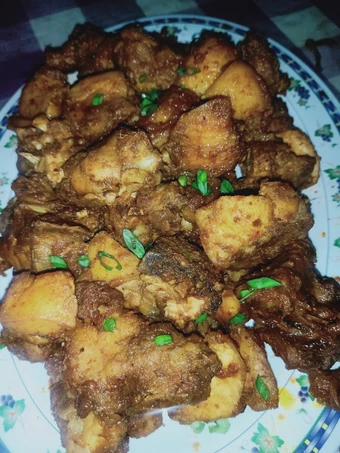 Cara Mudah Menyiapkan Resep Lapis ayam pedes guring yang Bisa Manjain Lidah Anti Ribet, Lezat