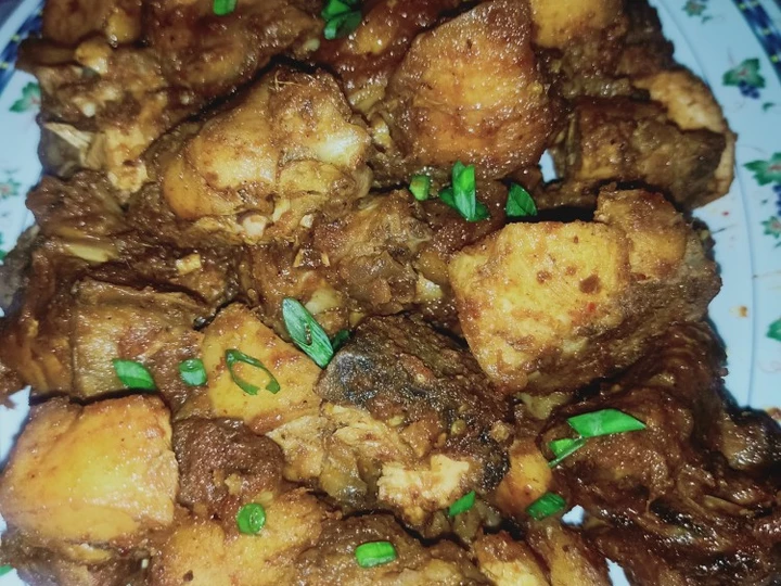 Cara Mudah Menyiapkan Resep Lapis ayam pedes guring yang Bisa Manjain Lidah Anti Ribet, Lezat