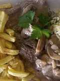 Vitela com Cogumelos